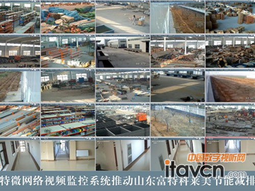 聯特微視頻監控應用于富特科萊美