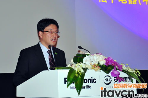 松下電器(中國)有限公司系統通信營銷公司AVC統括部長田中一樹先生致辭