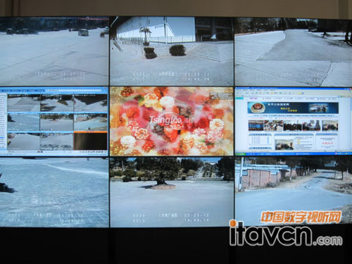 清投視訊液晶大屏