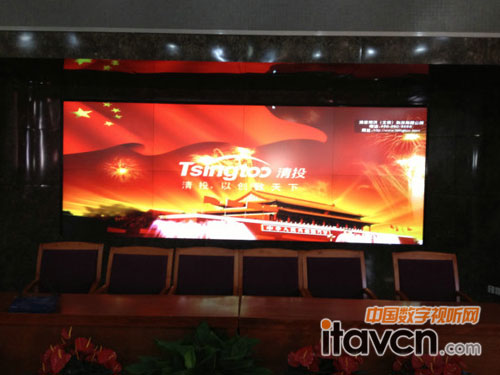 清投大屏為花園村二小營造最優教學環境系統介紹