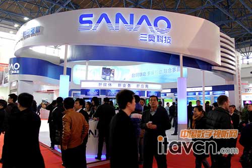 三奧股份展位人潮熱絡