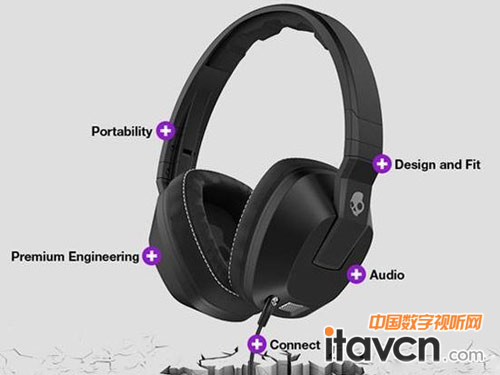 Skullcandy發(fā)布頭戴式震動耳機Crusher