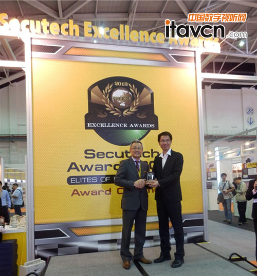 大華網絡高清攝像機被評為Secutech Award 2013最佳IP百萬像素攝像機