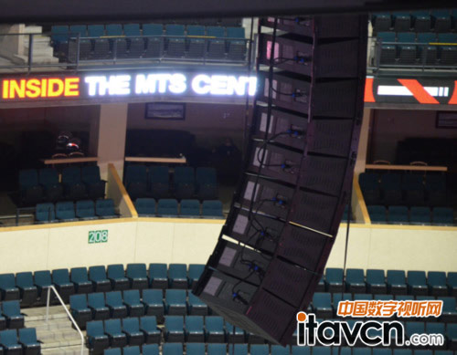 EV全新XLC線陣系統助陣美國冰球比賽