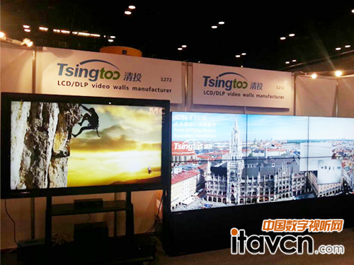 美國infocomm2013清投展位現場圖