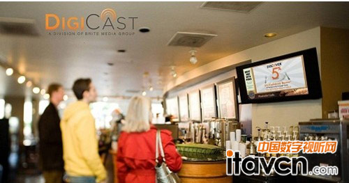 紐約Grand咖啡廳啟用數字標牌菜單板