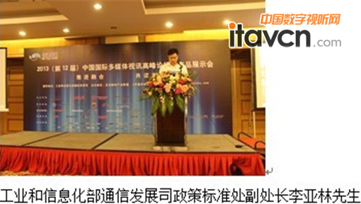 工業和信息化部通信發展司政策標準處副處長李亞林先生