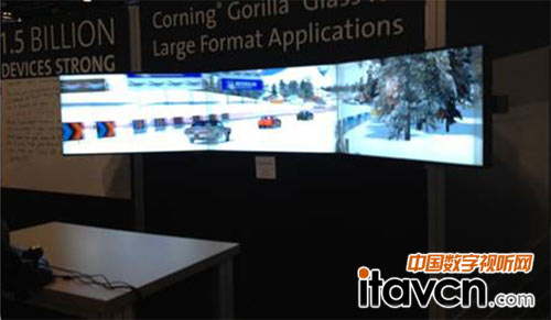 清投OPT技術:全球真正最窄邊液晶拼接