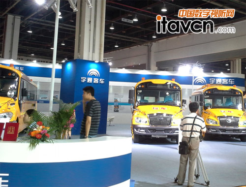 裝備大華車載監控系統的宇通校車