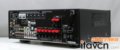 雅馬哈AV功放RX-V775背部接口