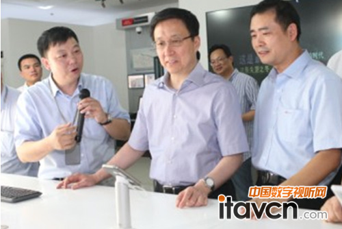 韓正、夏寶龍等領導視察海康威視