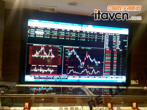 江西某金店使用LCD拼接屏