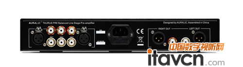 AURALiC TAURUSPRE放大器背部接口