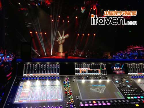 DiGiCo旗艦產品-SD7數字調音臺