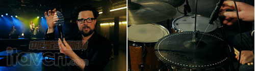 Geert Verdickt正在向大家介紹evolution e 945話筒