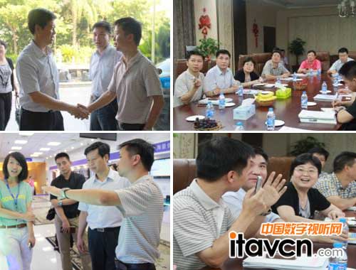 胡世輝副司長一行考察星網視易