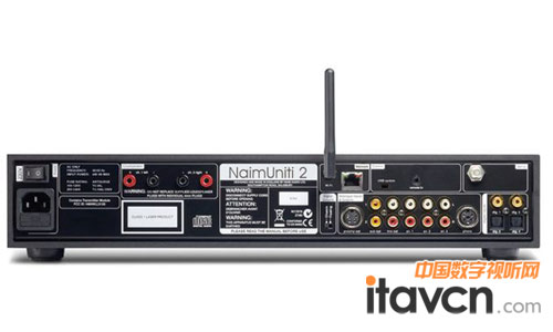 Naim播放擴(kuò)大機(jī)NaimUniti 2背部接口