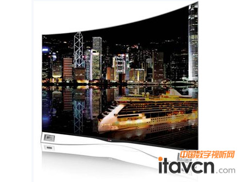 LG電子推出的曲面OLED電視