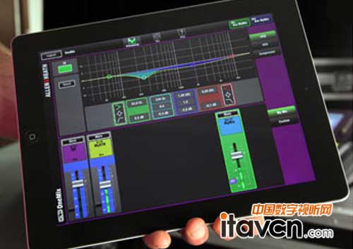 GLD OneMix Ipad應用界面