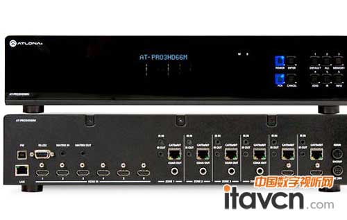 Atlona全新矩陣切換器PRO3HD66M