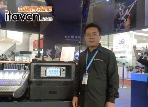 森海塞爾北方廣電銷售經(jīng)理張磊