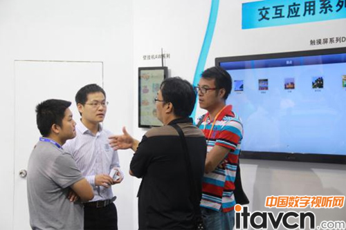 星網銳捷數字標牌閃耀2013上海國際數字標牌展