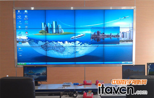 唯瑞液晶拼接系統為松濤水利局打造信息化系統