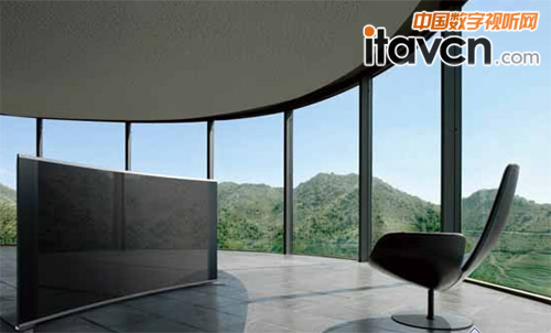 索尼S990A曲面LED電視