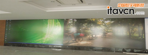 圖:山西晉城市沁水縣公安局110指揮調(diào)度大屏