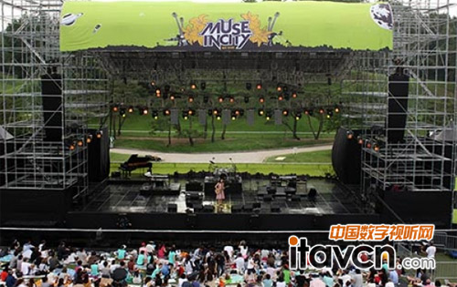 Martin Audio 品牌MLA 系統助力Muse In City