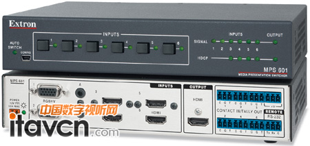 Extron電子推出了MPS 601