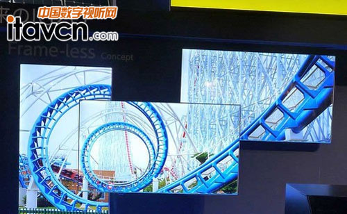 夏普展示“鏡子式”和“無邊框”顯示器新技術(shù)