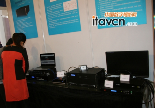 影佳數(shù)碼矩陣切換器產品震撼CNIETE2013