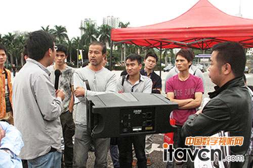 先歌數字擴聲系統戶外演示會