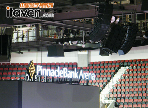 Electro-Voice助陣林肯Pinnacle Bank體育館