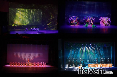 贏康科技投影展長白山劇院科視魅影