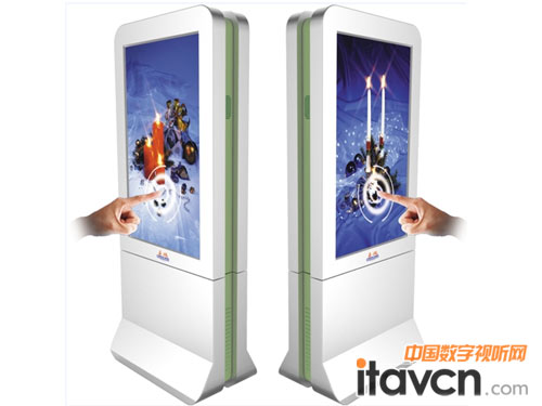 戶外雙面觸控廣告機