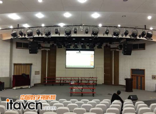 泰興市錦江小學報告廳采用了PAL專業音響設備