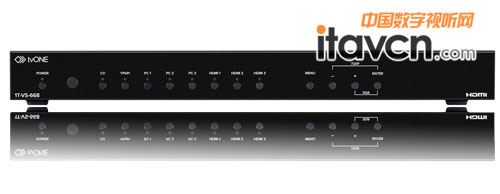 TV ONE通用型視頻切換器1T-VS-668