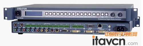 CREATOR快捷多信號倍線畫中畫數字倍線器SC-PIP202