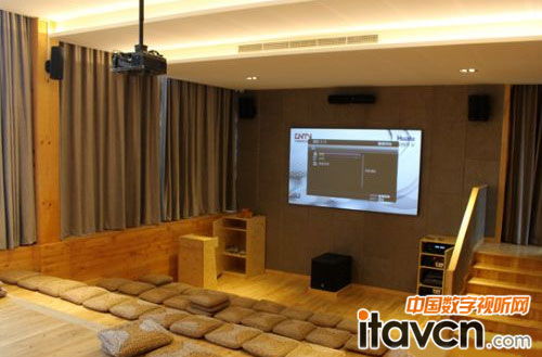 北京翠湖濕地公園展廳SI投影幕