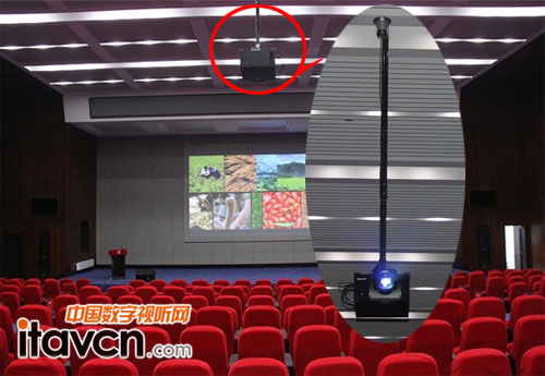 DP激光投影機應用于湖北某酒業集團