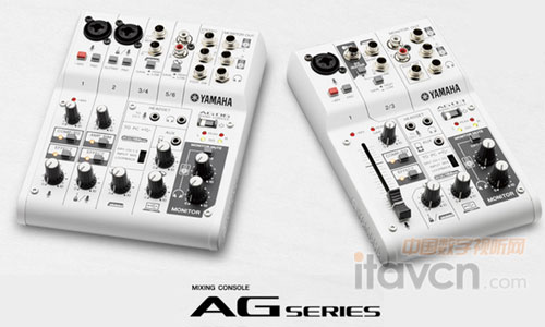 雅馬哈推AG系列調(diào)音臺
