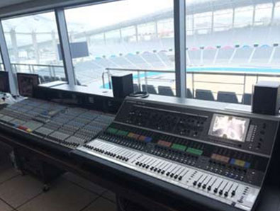 A&H調音臺落戶韓國仁川亞運會體育場