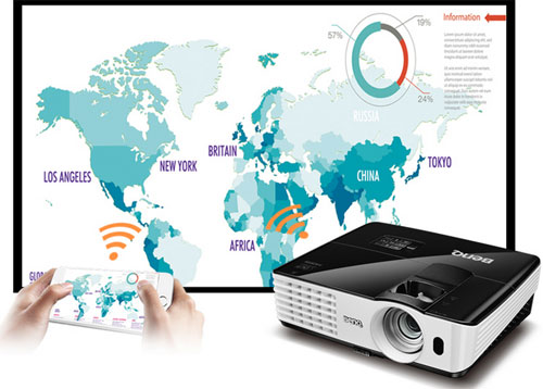 打造無線會議室 當明基MX602遇上QCast 明基MX602
