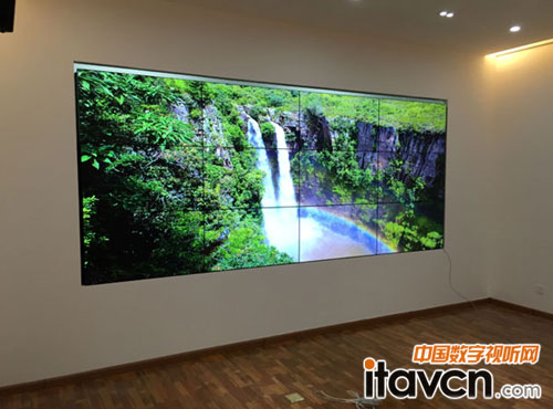 清投高清液晶應(yīng)用于山東某市糧庫