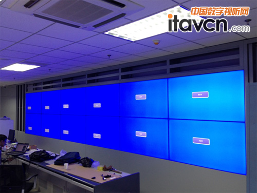 優(yōu)派OP603560寸超窄邊拼接屏智能化監(jiān)控現(xiàn)場(chǎng)