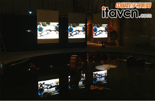 Vivitek(麗訊)D5190HD展現藝術家譚盾作品