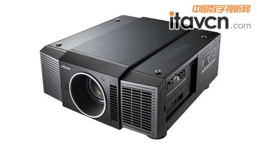 參與此次展覽的Vivitek(麗訊)D8800工程投影機