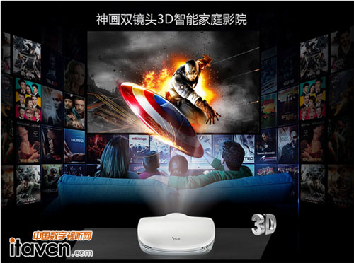 神畫雙鏡頭3D智能家庭影院
